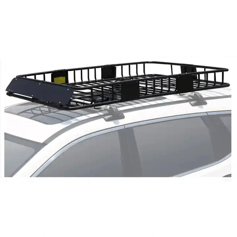 High Quality Trailer Hitch Mount Cargo Carrier Rear Folding Luggage Basket Rack Car Truck Box for Universal