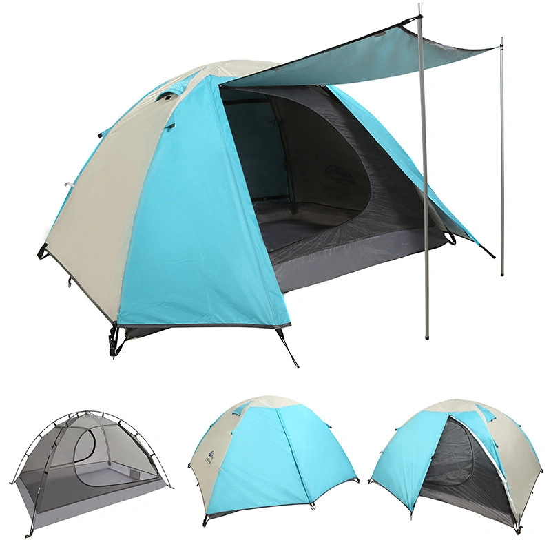 Custom Waterproof Picnic Mountain Trekking Travel Portable Hiking Tourist Outdoor Camping Tent