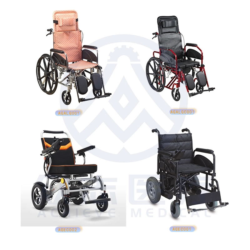 Medical Products Aluminium Lithium Battery Folding Lightweight Motorized Electric Power Wheelchair