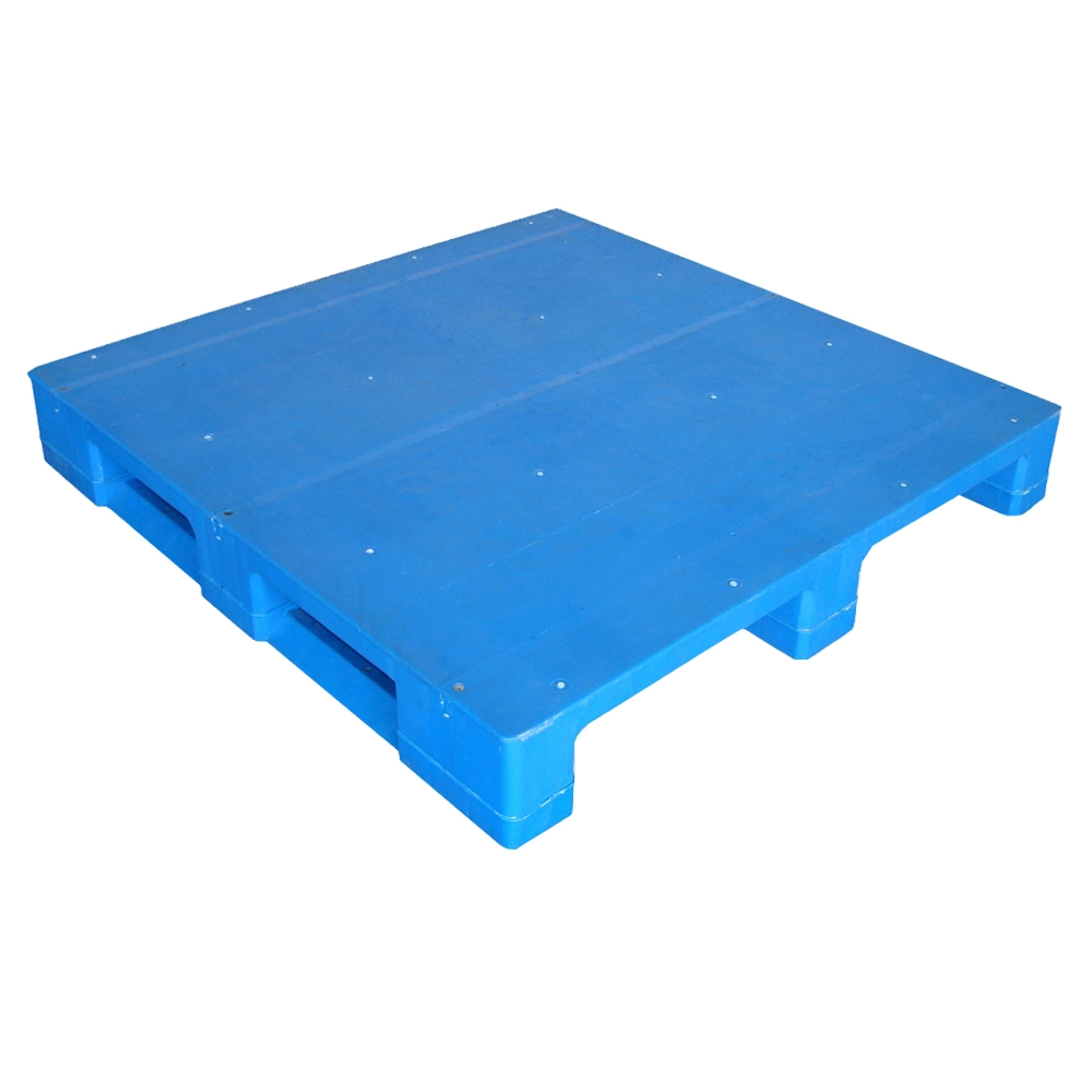 Flat Double Sides Welding Plastic Pallet Heavy Duty with 8 Steels