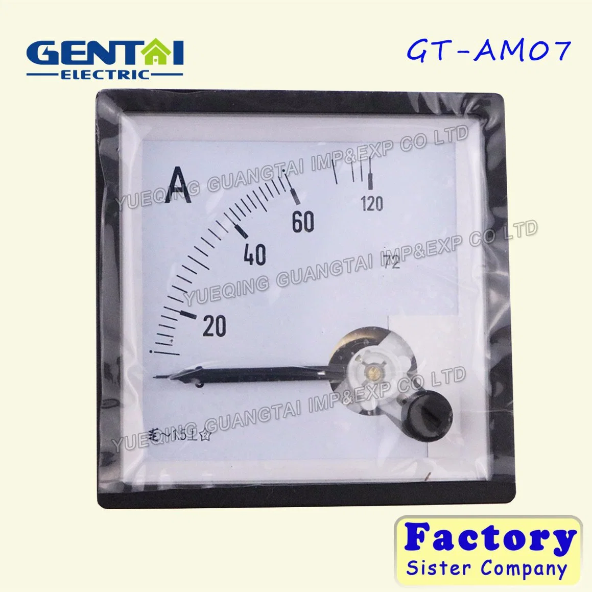 Hohe Qualität/hohe Kostenleistung AC DC Analog Panel Meter Generator Amperemeter