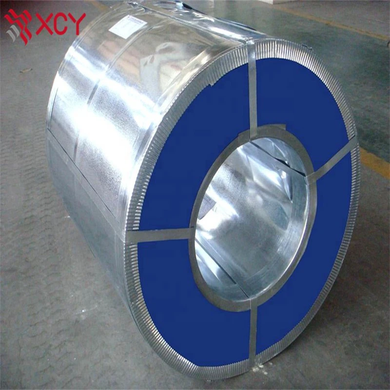 Ss400p 0.22mm 5mm Regular Spangles Gi Steel Coil En10346 Dx51d S280 Grade Al Zn Galvanized Steel Coil Stock Price