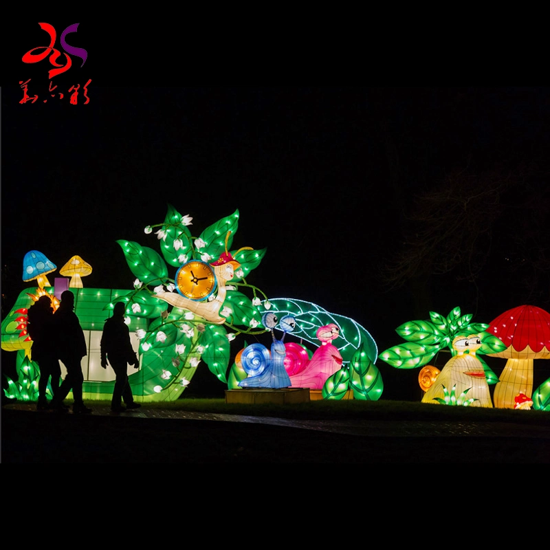 Outdoor attrayant le Nouvel An chinois Candy Lantern Festival décoration