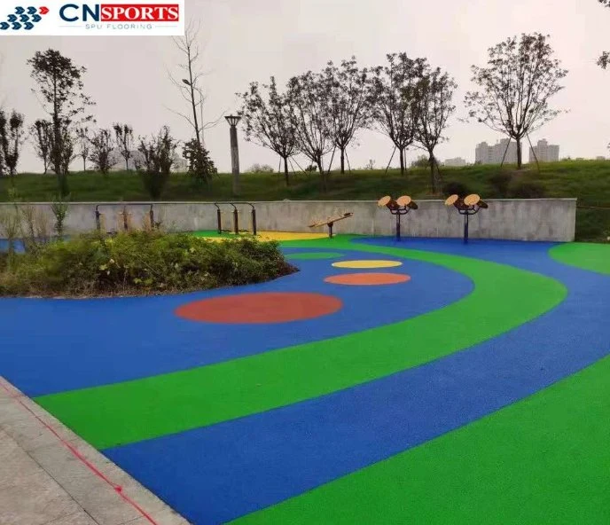 Safety Playground Resilient EPDM Rubber Granules EPDM Flooring