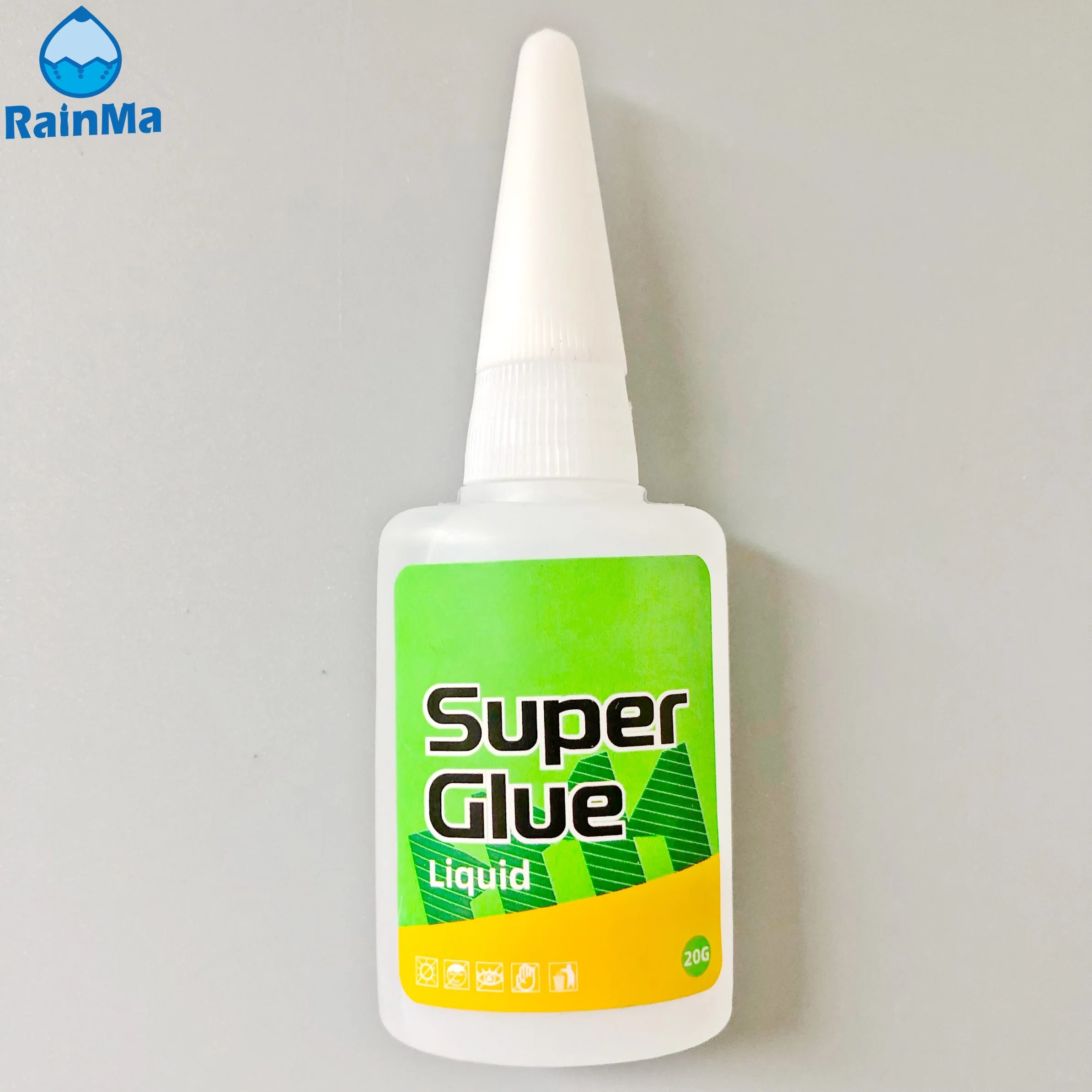20g Colle liquide transparente Super Glue avec logo personnalisé.