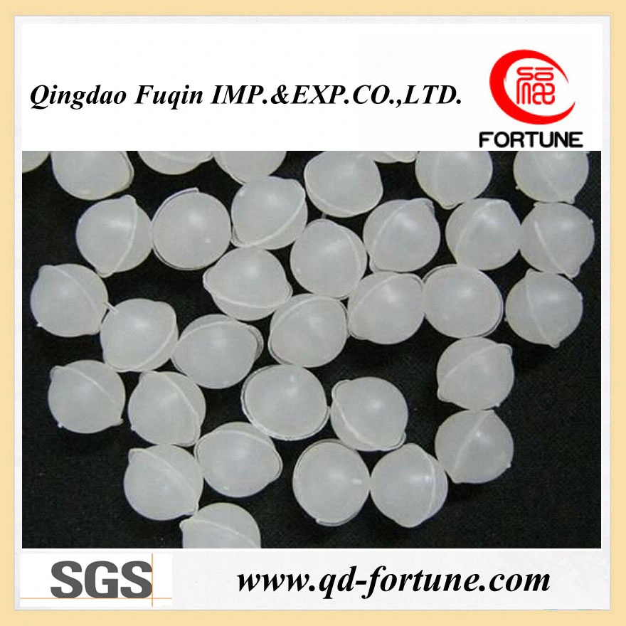 Plastic Hollow PP Balls with Natural Color