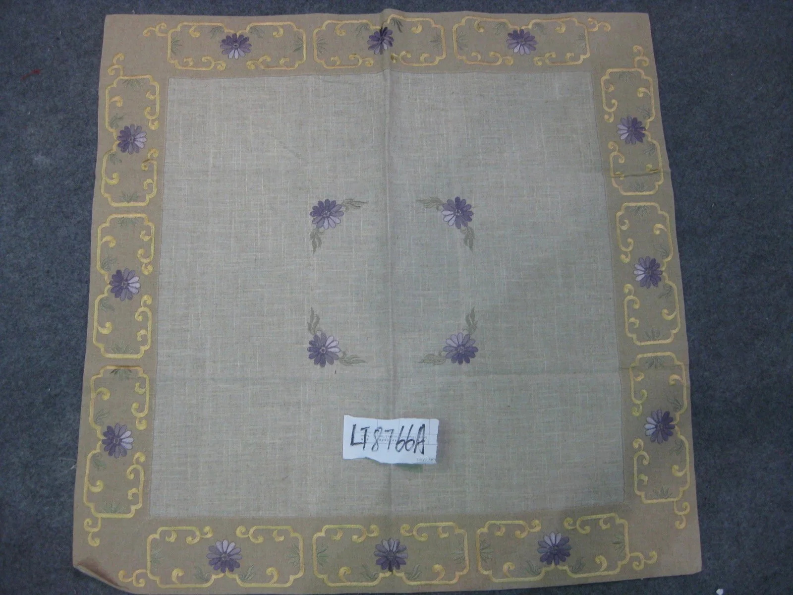 Thanksgiving Gift Linen Hand Made Table Runner