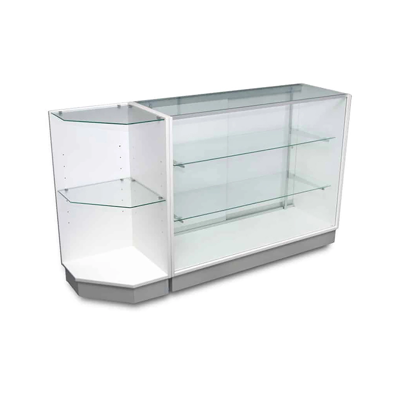 Sturdy Glass Display Showcase for Shop