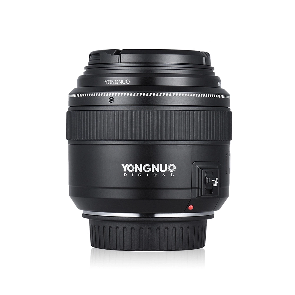 Teleobjetivo mediano con objetivo de fotograma completo con enfoque automático Yongnuo 85mm F1,8 Objetivo de enfoque fijo Prime para D810 D750 D850 D7100 D7200 D3200