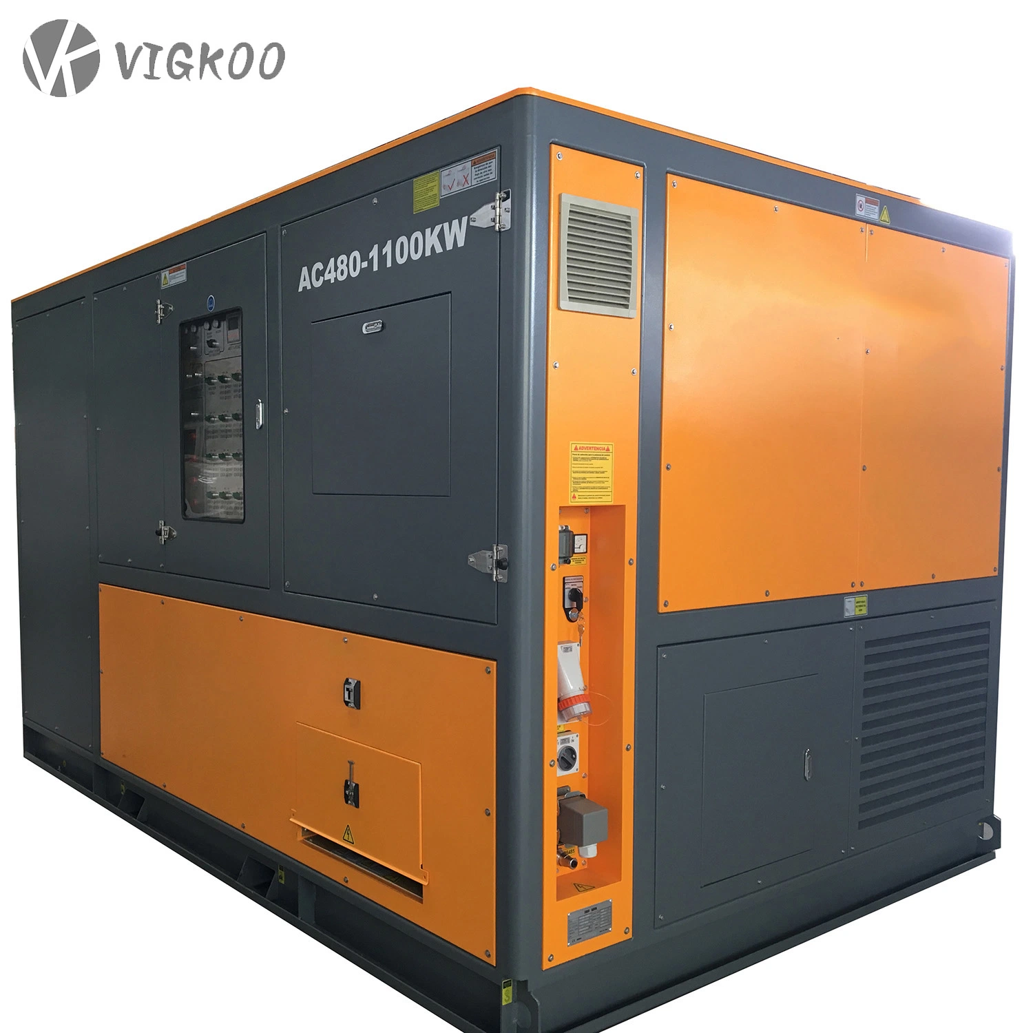 AC480-1100kw Resistive Inductive Load Bank for Diesel Generator Set Testing