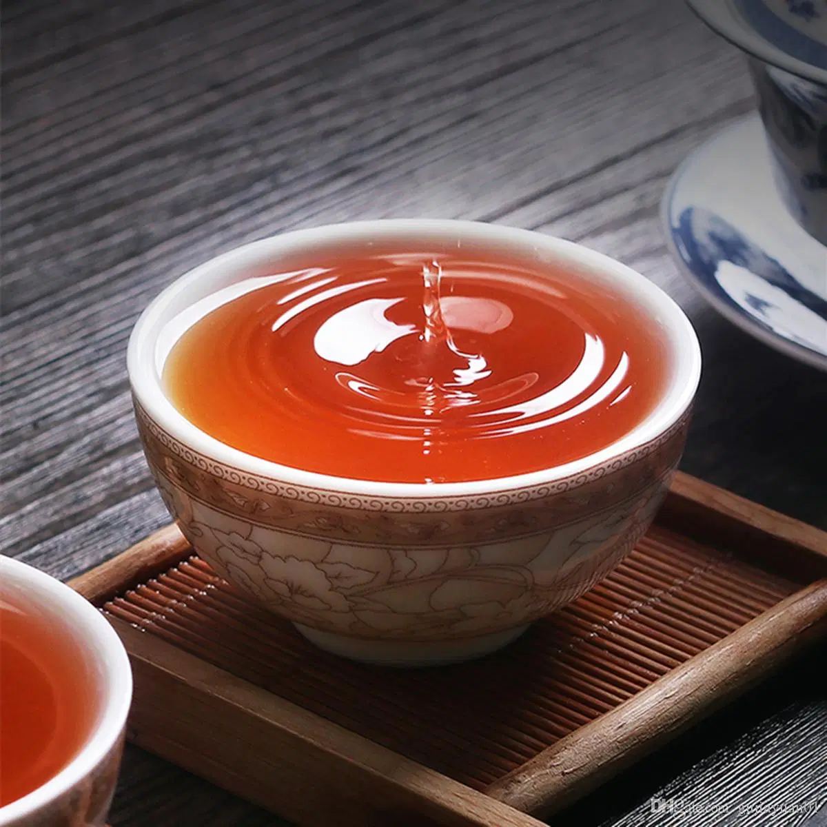 China Fujian Dahongpao Oolong té Yan Cha disposición del fabricante