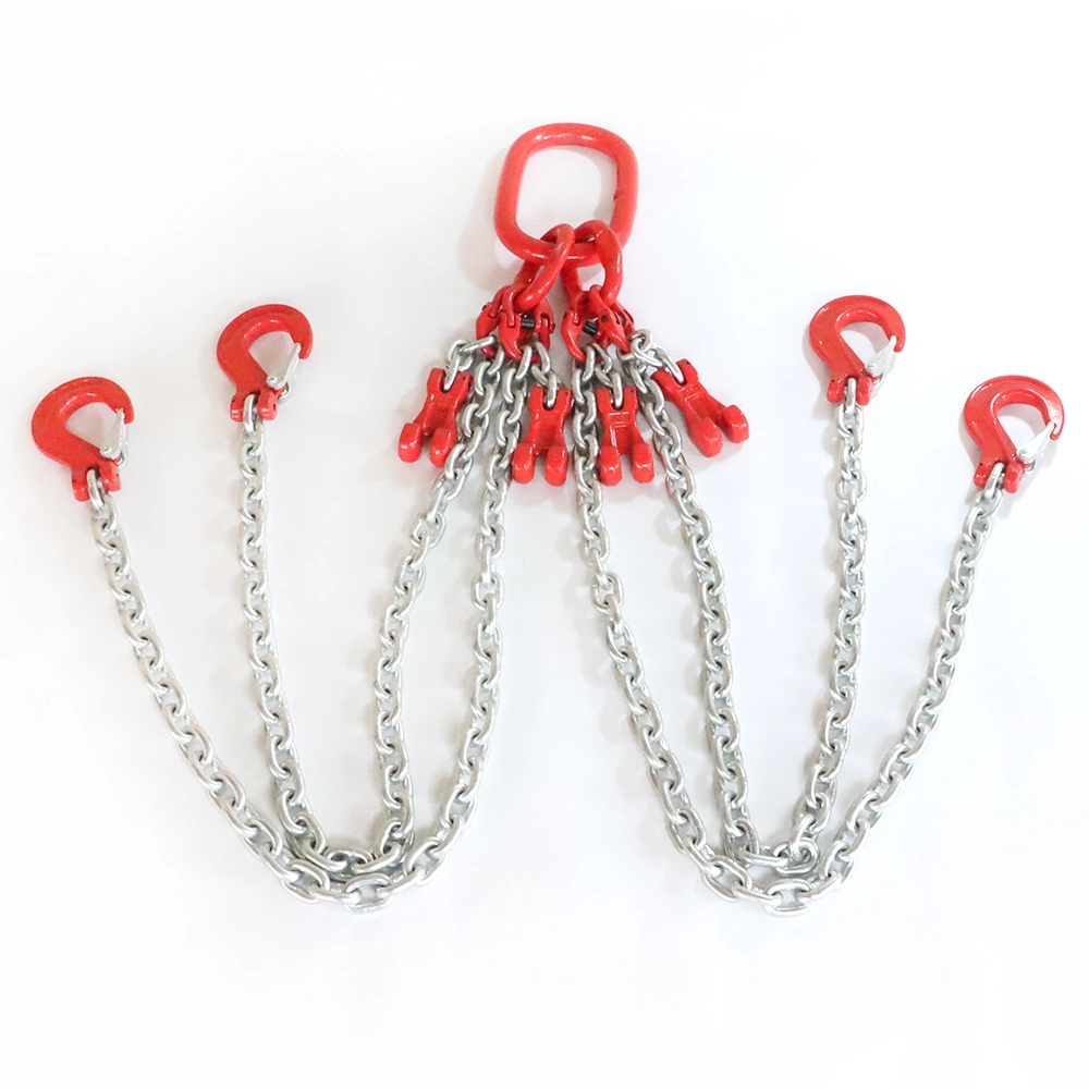 Four Legs G80 G100 Lifting Chain Sling Hook Chain for Link