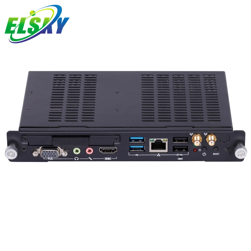 Elsky OPS PC mit CPU Skylake 6th Gen i7-6500u 6600u DDR3 Max. 8g RAM Rtl8111f RJ45 LAN-Option Dual LAN OPS9900