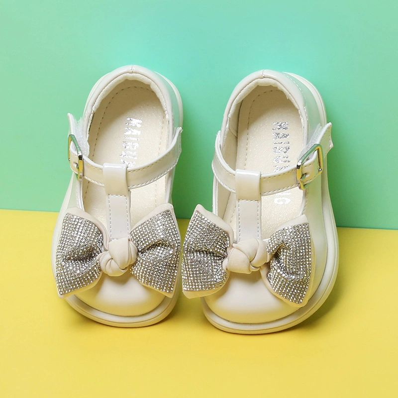 Chaussures pour tout-petits Chaussures en cuir pour femmes et femmes pour bébés et princess