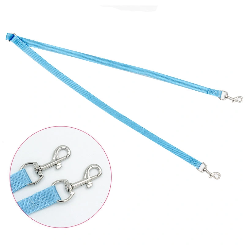 Nylon Double Ended Dog Pet Leash Sp-Litter Coupler Clip for Collar Harness