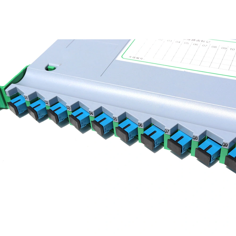 Kolorapus 19&prime; &prime; 48 Core Fiber Optic Patch Panel ODF with Sc Duplex Adapter