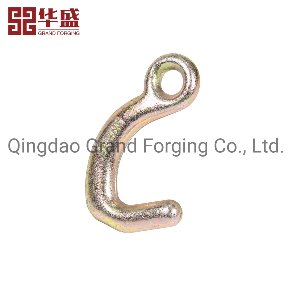 Rigging Hardware Drop Forged Alloy Steel Forged Eye Hook Chain Combination Hook