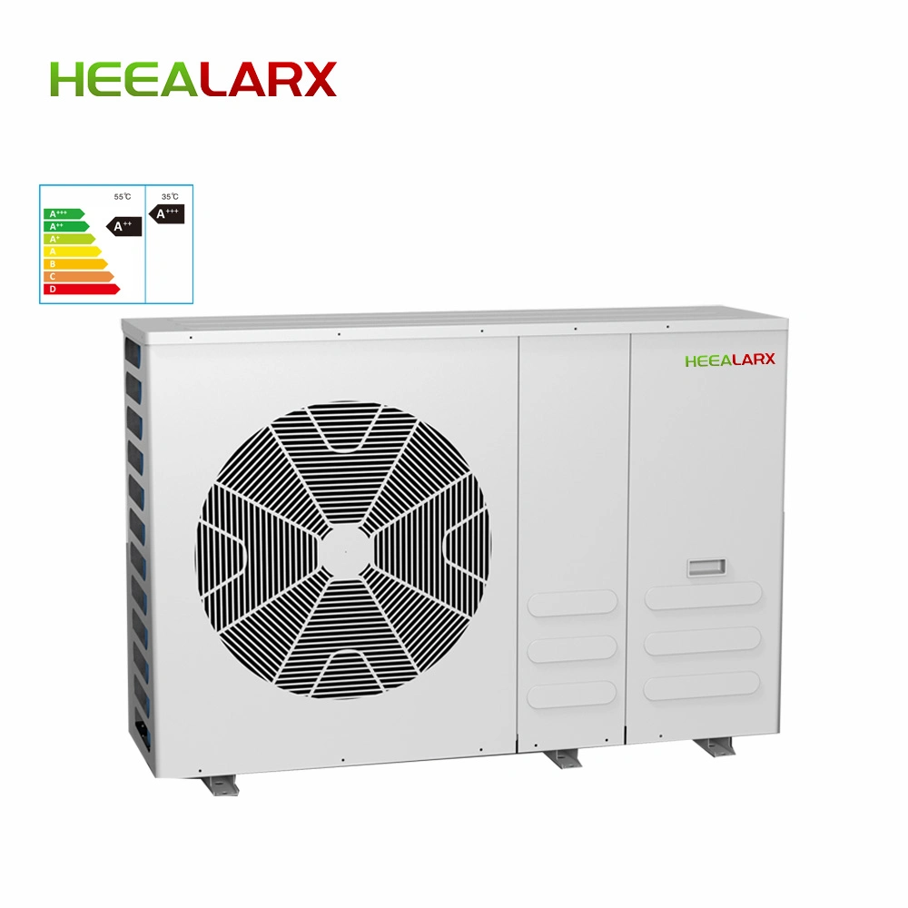 Low Noise Level Full Inverter Air to Water Heat Pump Water Heaters for House Heating Cooling Dhw Evi R32 with WiFi/APP Control Multi Function Heat Pump