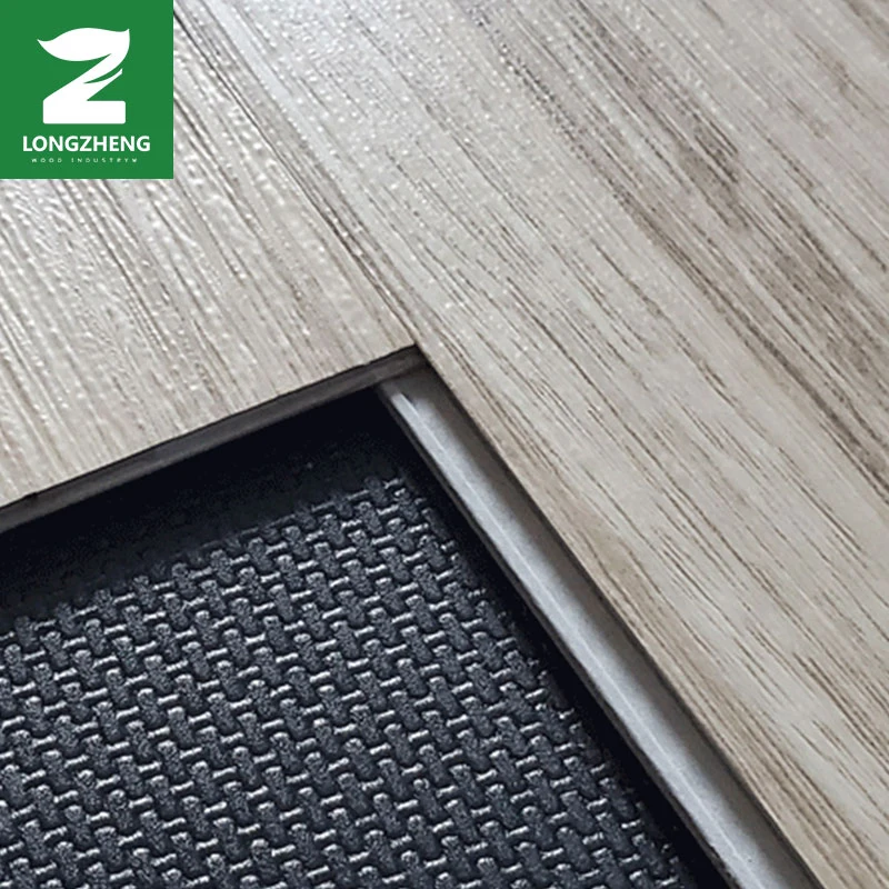 Fabricant professionnel Texture Lvt Lvp PVC Cliquez sur le sol en vinyle Plank Lien Spc Flooring