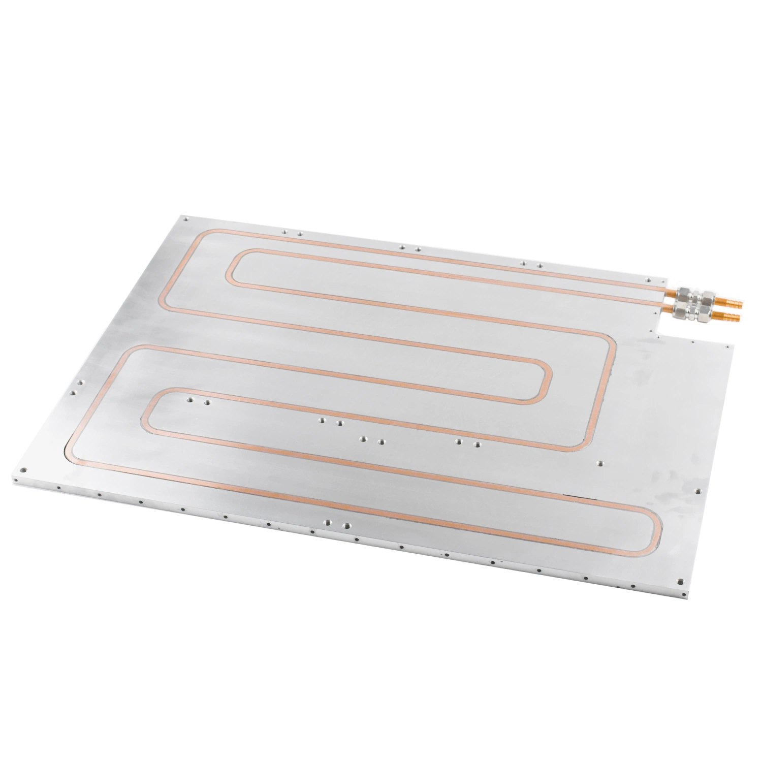 Factory Heat Sink Copper Welding Radiator Water Cooling Plate