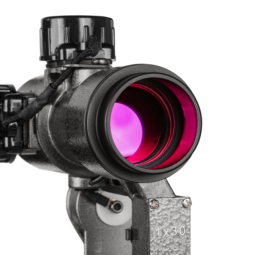 Óptica de espina 1X30 alcance de la vista táctica Caza Scopes Red DOT Vista