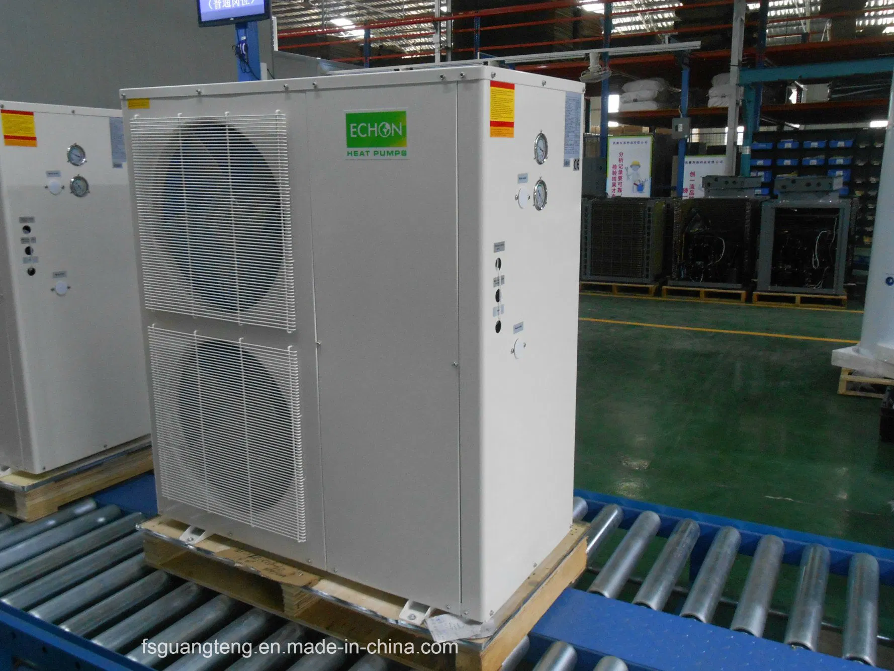 Guangteng Power Saving Air Source Heat Pump 13.2KW Water Heater R407C GT-SKR13KB-07