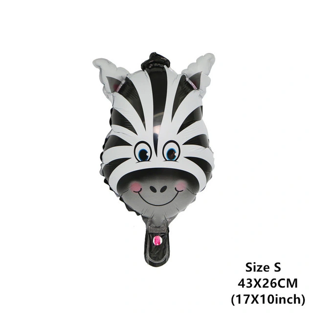 Mini animaux en forme de ballon Lion Cow Tiger Bee Bear Cartoon Ballons de papier d'aluminium pour insectes jouets enfants anniversaire de mariage Décoration