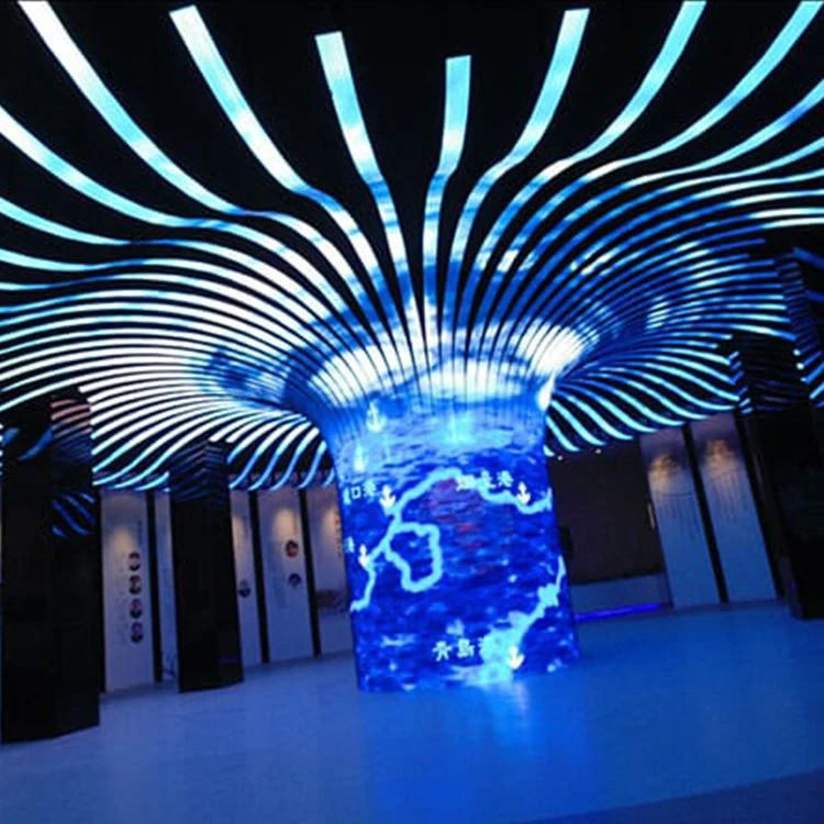 Shenzhen Invisible Big Cheap Interactive Display P2.5 LED Flexible