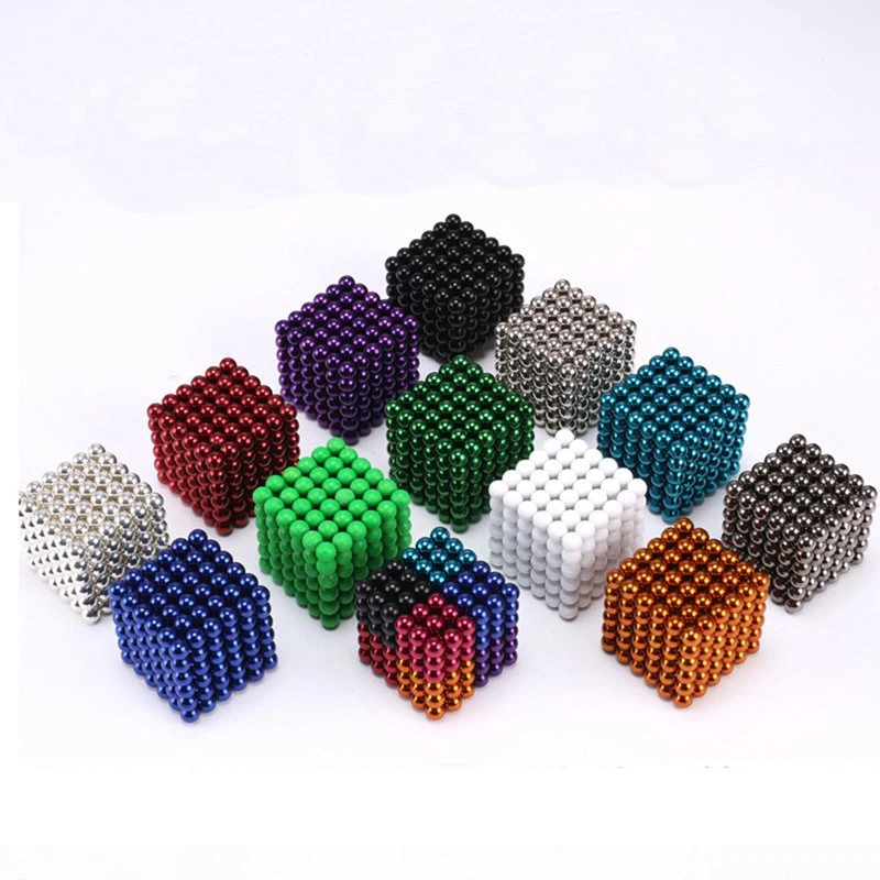 Cubo mágico de alta qualidade 3*3*3 Bolas brinquedos magnéticos desenvolvimento intelectual