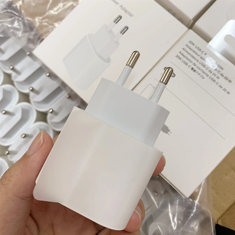 Para el iPhone 15 14 13 12 Pro Max Pd original 20W USB de tipo C: rápida nos de la UE RU Usbc Teléfono móvil portátil cargador adaptador de pared