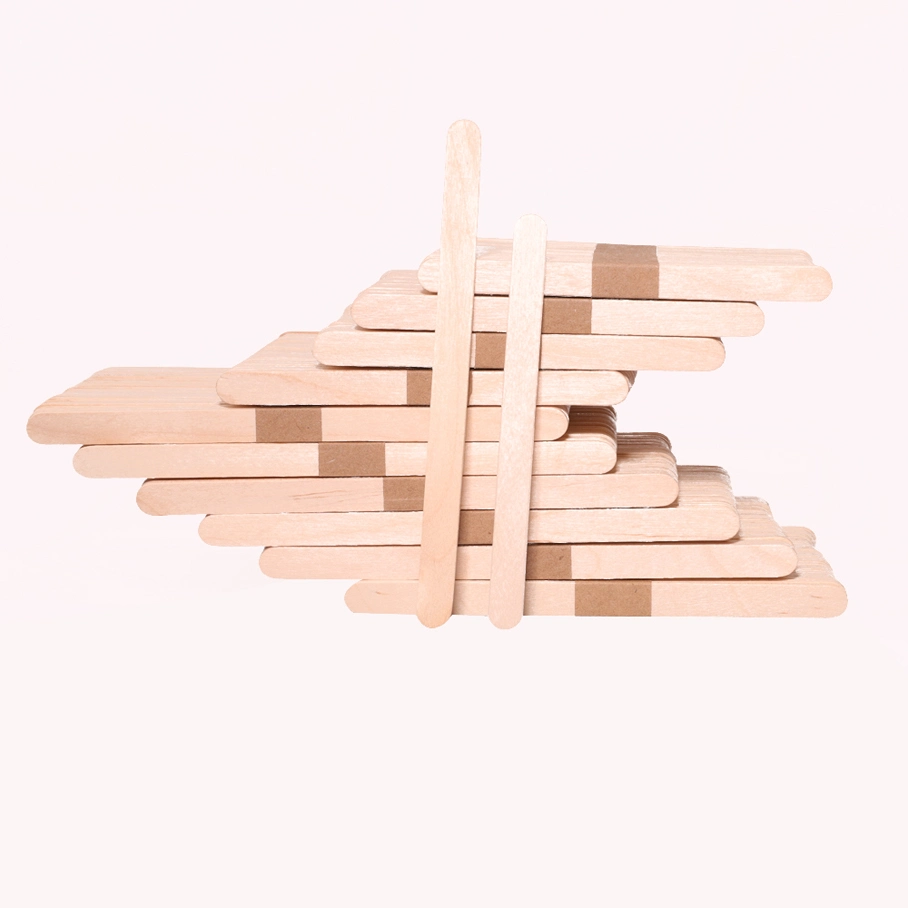 Wholesale Disposable Wooden Ice Cream Popsicle Sticks