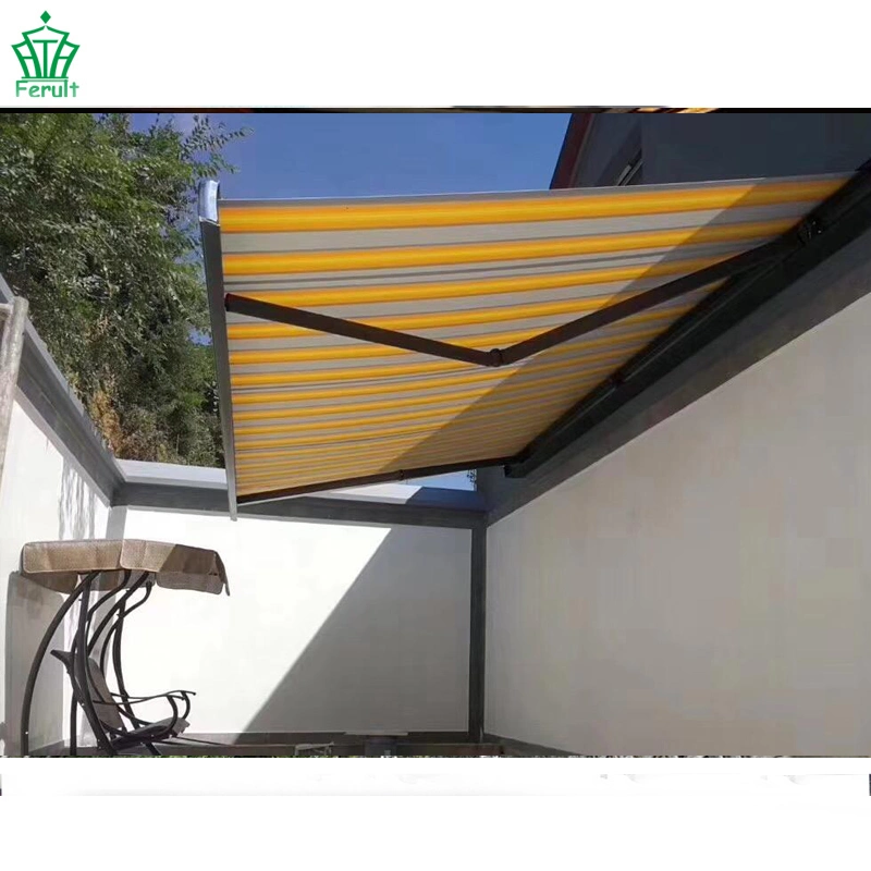 Full-Cassette Electric Remote Control Balcony Canopy Retractable Awning