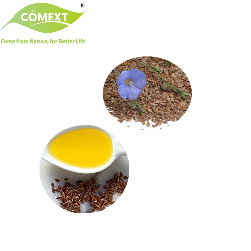 Comext USA Warehouse Antioxidant Improve Immunity Antineoplastic Uses in Cooking Flaxseed Oil