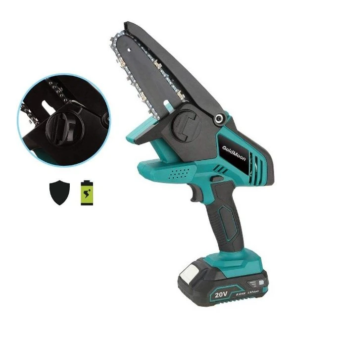4inch 18V Lithium Battery Cordless Chain Saw Power Tools