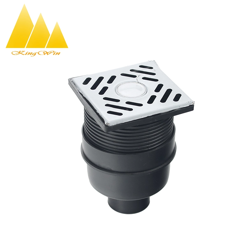 Same Floor Drainage HDPE Fittings Straight-Line Floor Drain