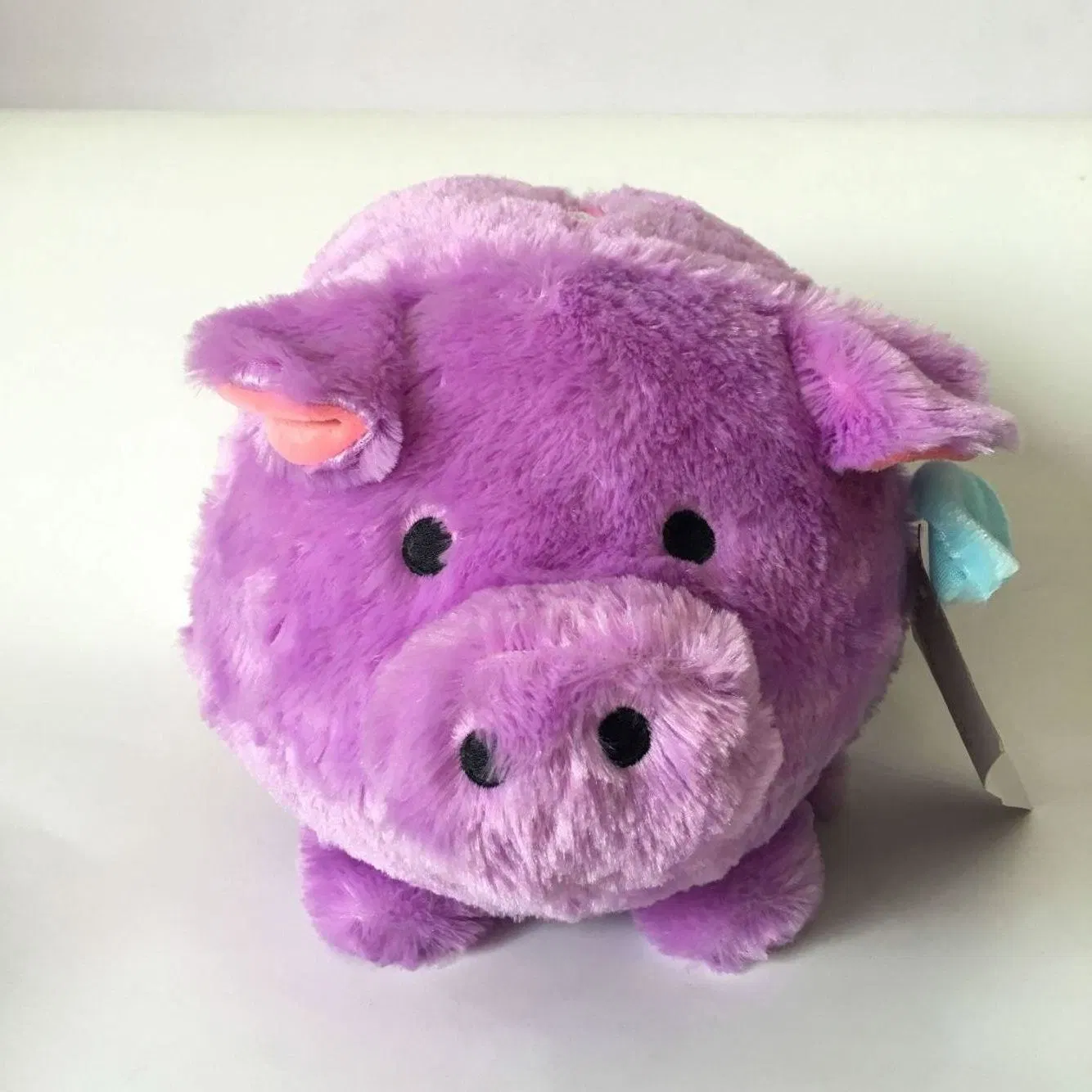 2 Asstd Plush Piggy Bank with Music