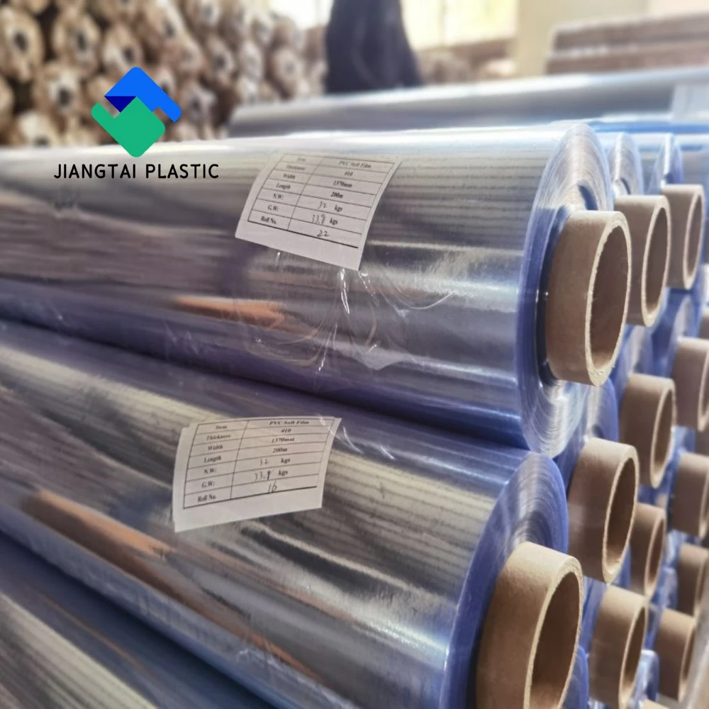 Jiangtai Best Sale PVC-Vinyl-Folienrollen für Verpackungen