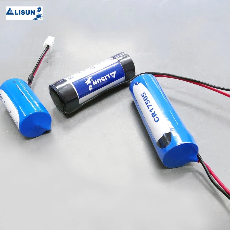 As baterias de lítio CR17505 cilíndrico 2500mAh 3,0V para câmara