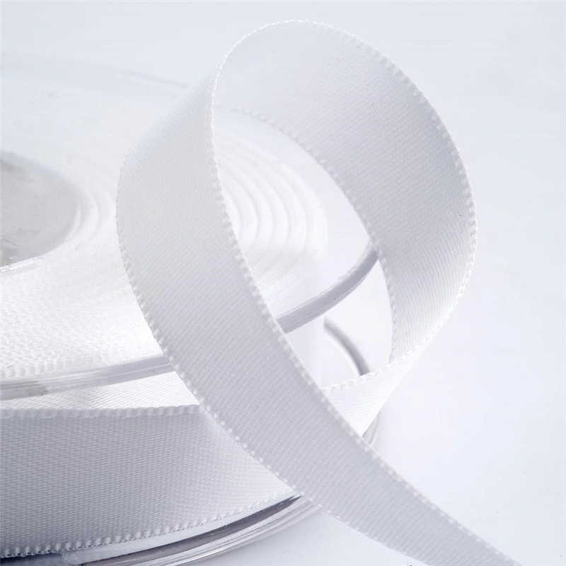 Color Single/Double Faced Satin Ribbon Tape Roll Satin Ribbon for Garment Accessoories