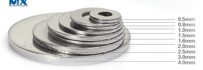 Washers Designed for Use with Hexagon Head Bolts and Nuts