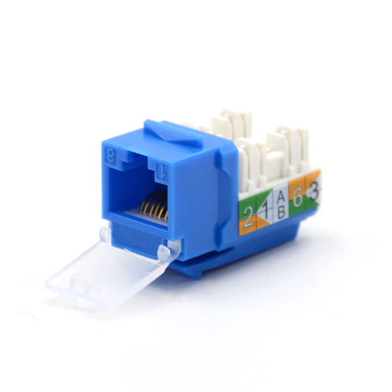 Networking Punch Down RJ45 Cat5e Unshielded Keystone Jack