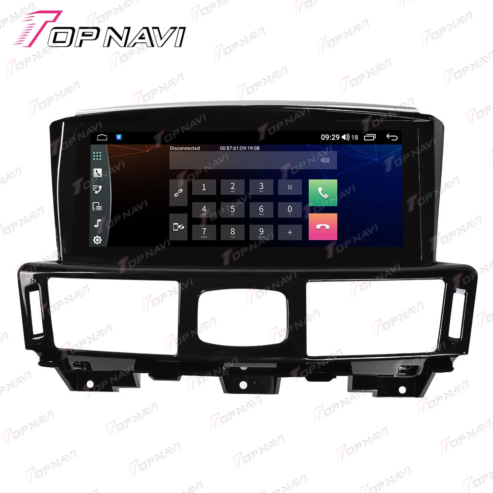 Android con pantalla táctil de coches 2 DIN Radio DVD reproductor multimedia, navegación GPS Universal para Infiniti Q70L M25 M35 2013 2017 Auto Radio