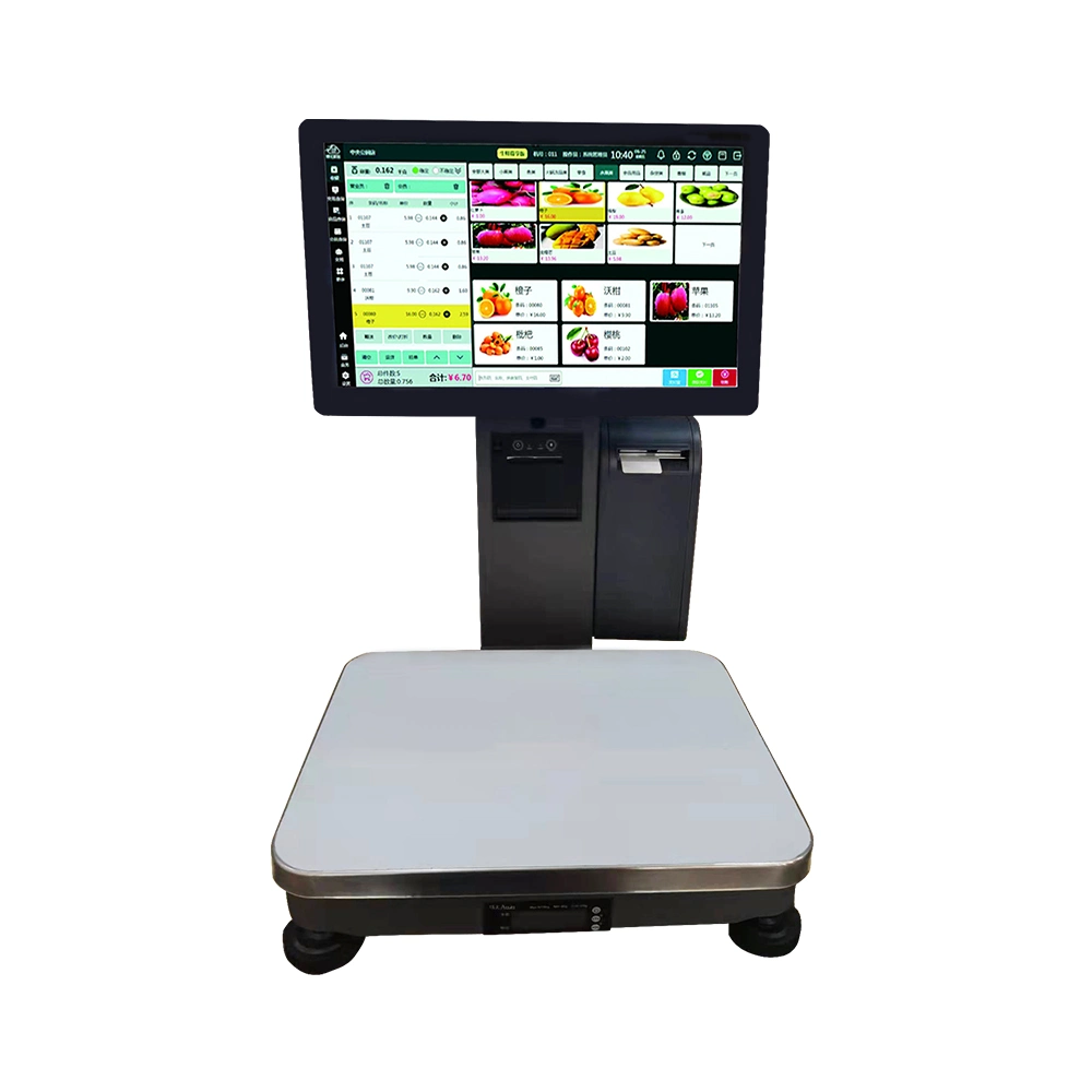 15 Inch All in One Windows POS Weighing Scale with Ai Recognicion