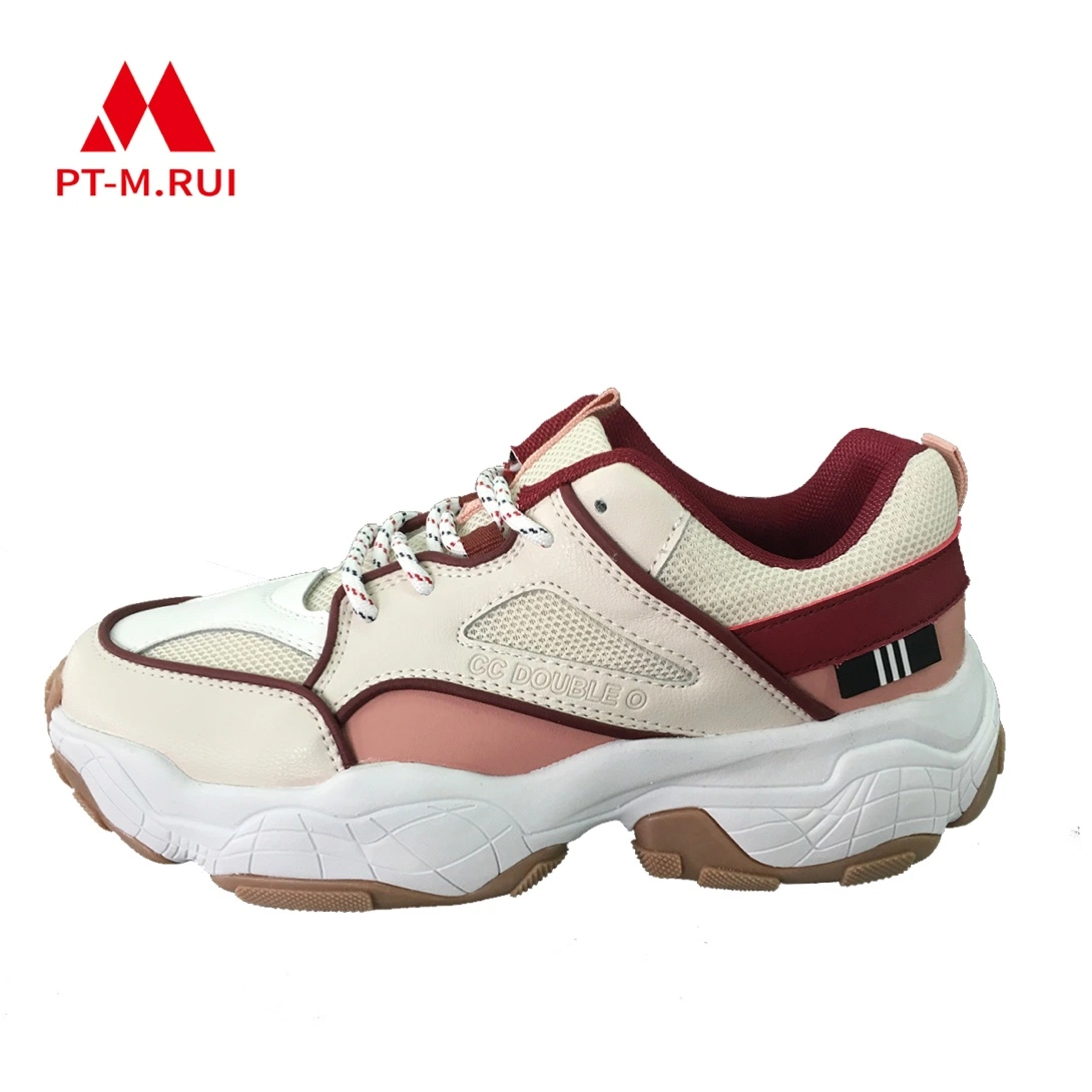 Factory OEM Custom Fashion Lady Sporty Chunky Sport Shoes