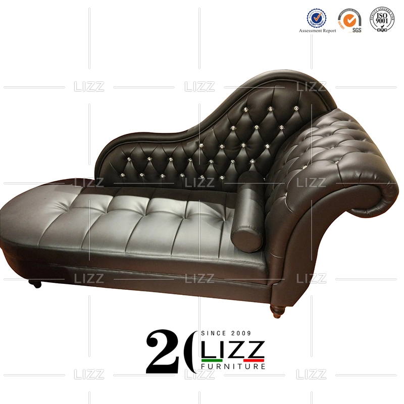 Modern Home Furniture Velvet Fabric Chaise Chair