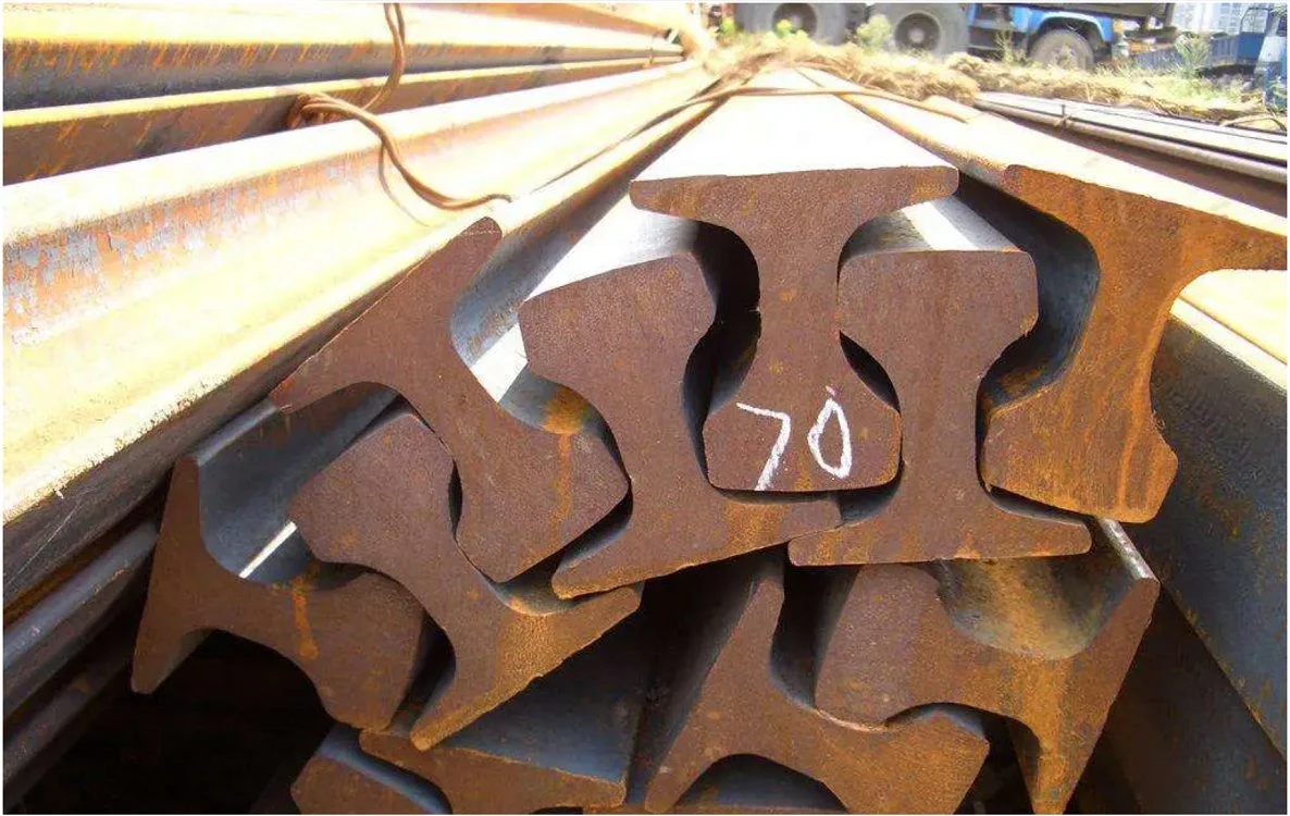 Factory Supplier Heavy Steel Rail Railway Heavy Rail 38kg 43kg 45kg 50kg 60kg Heavy Train Rail