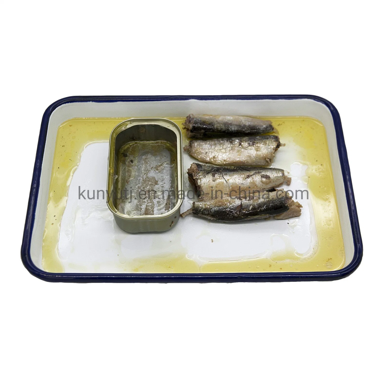 Beste Qualität Sardine in Öl Konserven Fisch aus China Werk