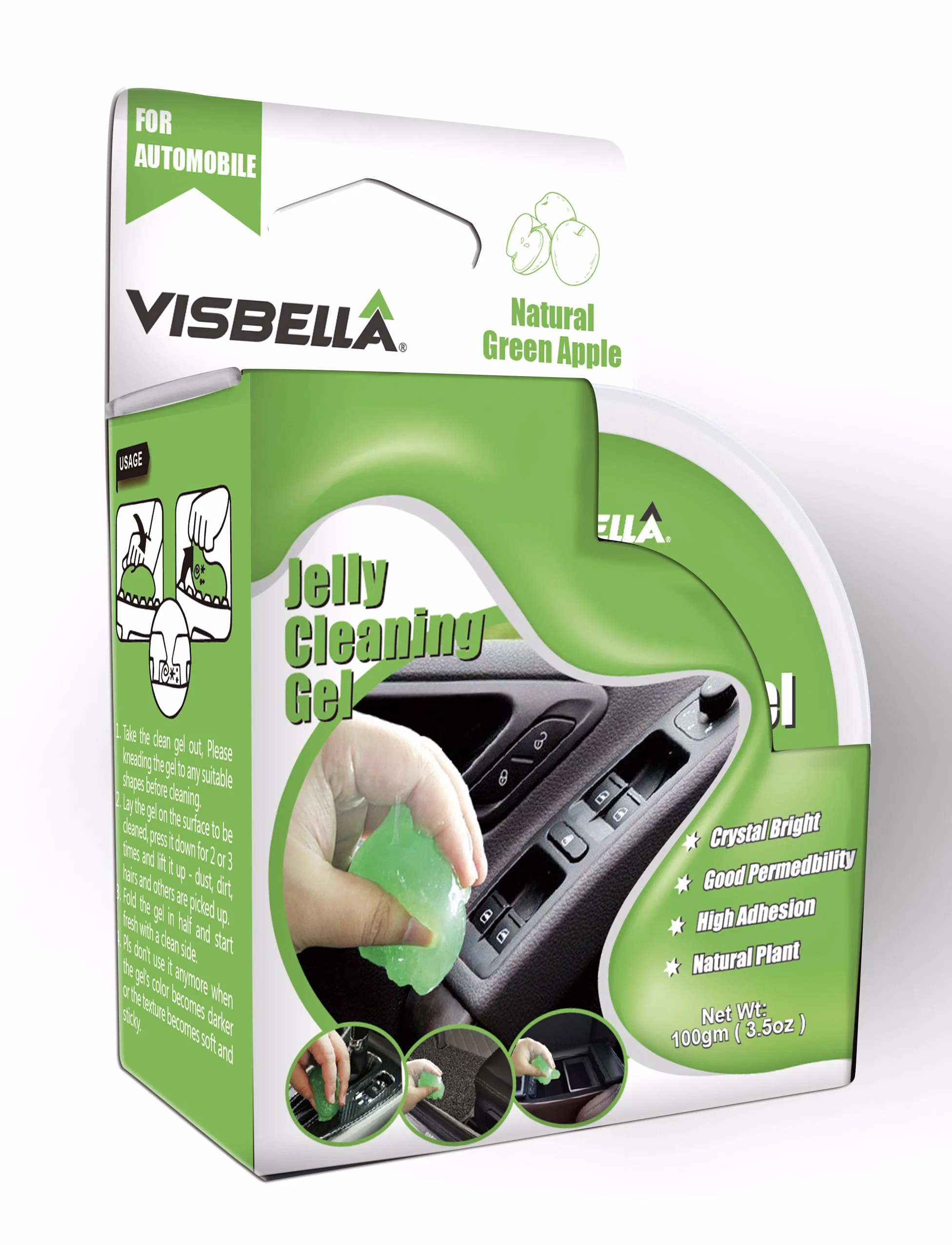 Visbella Jelly Cleaning Gel Cleaning Dirt of Keyboard as Gifts