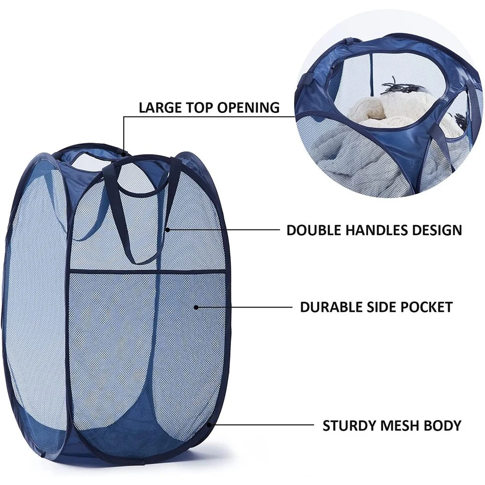 Portable Collapsible Clothes Baskets for Dorm