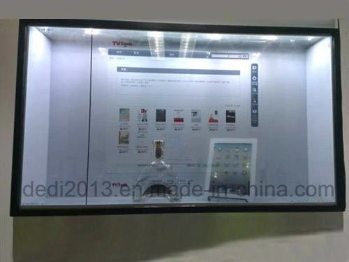 43inch Transparent LCD Screen Display /LCD Video Showcase Display for Show